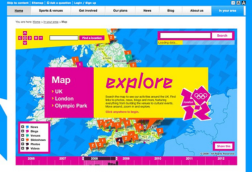 London 2012 Olympics Map. London 2012 Maps… maps